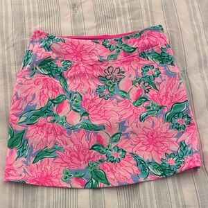 Lilly Pulitzer Floral Golf Skirt